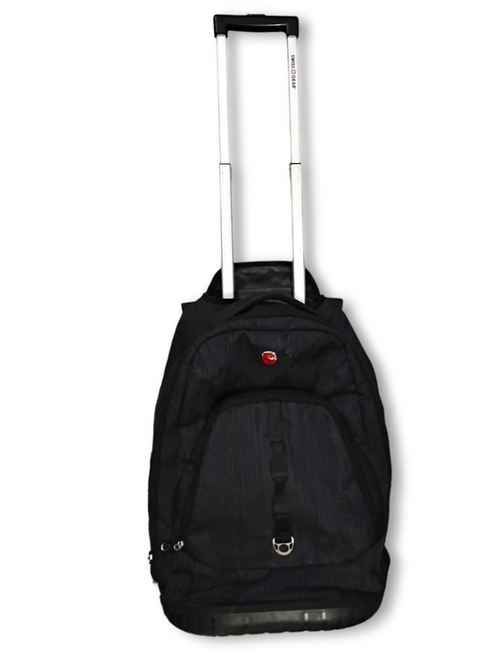 SwissGear Other - SWISS GEAR - Travel Extendable Handle Wheeled Carry-On Rolling Commuter Backpack